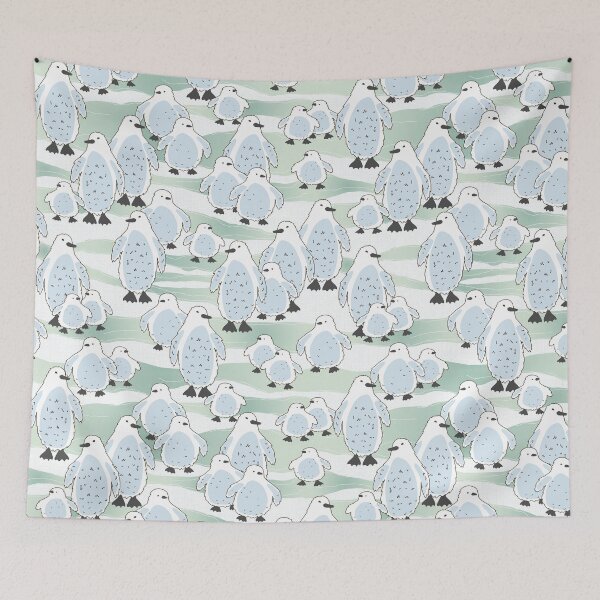 Item preview, Albino Penguins in a Winter Drift designed and sold by Alex  Blud.