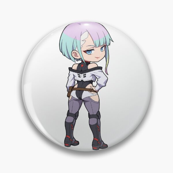 Item preview, Sassy Netrunner Lucy Chibi designed and sold by Void Shard Studios.