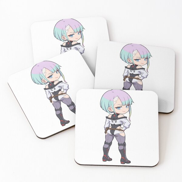 Item preview, Sassy Netrunner Lucy Chibi designed and sold by Void Shard Studios.