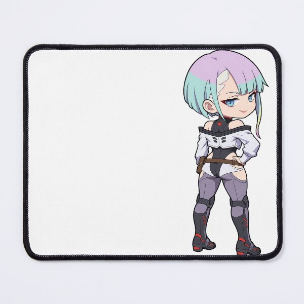 Item preview, Sassy Netrunner Lucy Chibi designed and sold by Void Shard Studios.