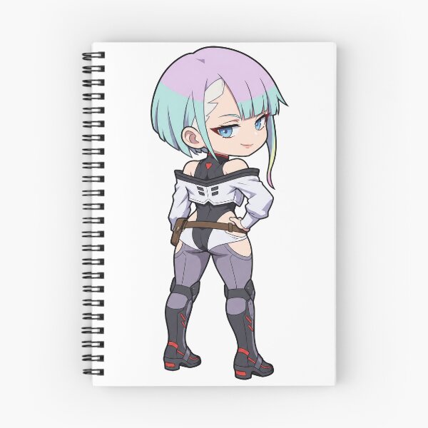 Item preview, Sassy Netrunner Lucy Chibi designed and sold by Void Shard Studios.