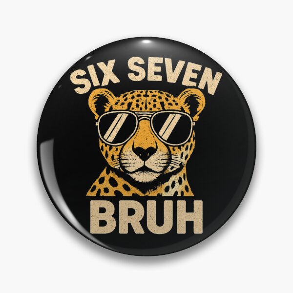 Item preview, Six Seven Bruh Cheetah designed and sold by SiarheiYur.
