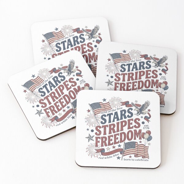 Item preview, Stars Stripes Freedom T-Shirt ?? Patriotic 4th of July Shirt | American Flag Independence Day Tee designed and sold by LunarPixel art.