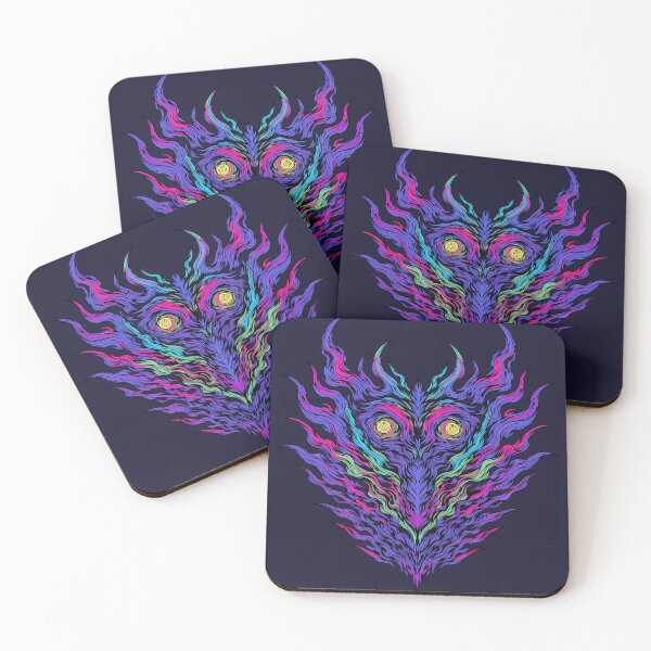 Item preview, Neon Dragon Head | Cyber Fantasy Dragon Glow | Electric Fire Aesthetic Sticker designed and sold by inkfusionhub99.