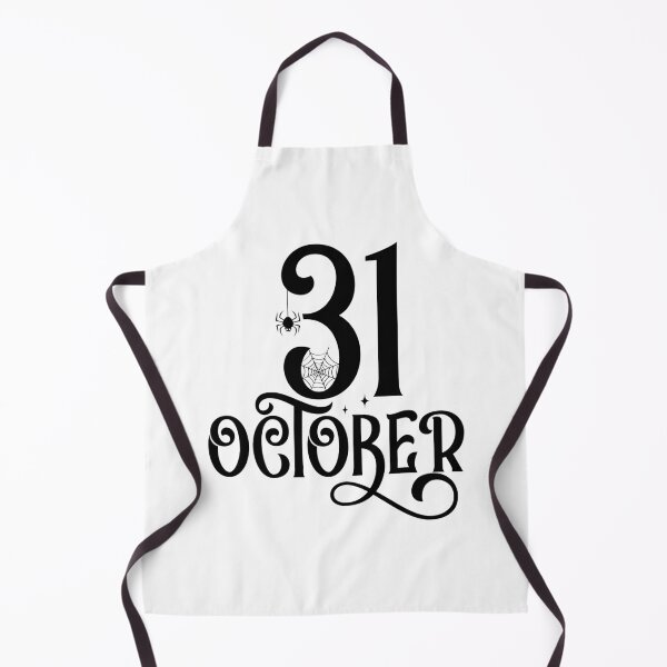 Item preview, 31 October Halloween - Spooky Festive Minimalist Horror Spirit Gift designed and sold by FuzionRaptor.