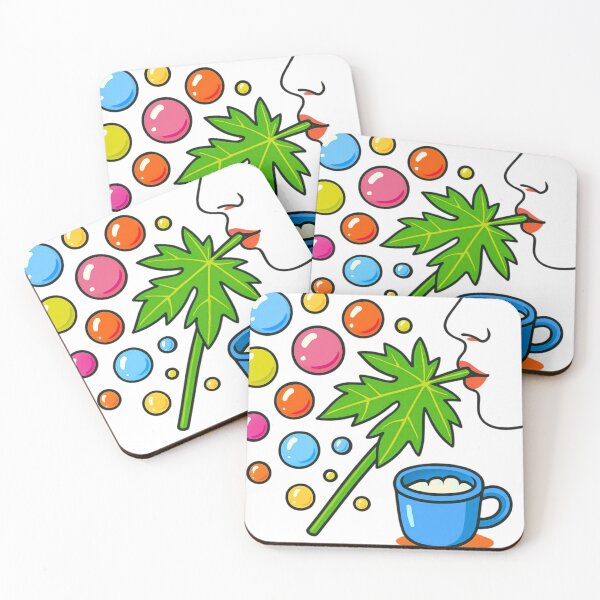 Item preview, Castor Leaf Soap Bubbles - Nostalgic Childhood Art designed and sold by BELLZINHO - ARTES.