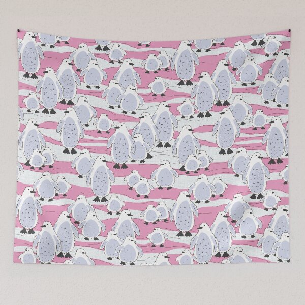 Item preview, Albino Penguins in a Winter Drift designed and sold by Alex  Blud.