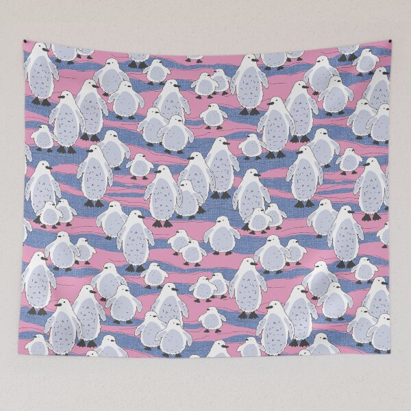 Item preview, Albino Penguins in a Winter Drift designed and sold by Alex  Blud.