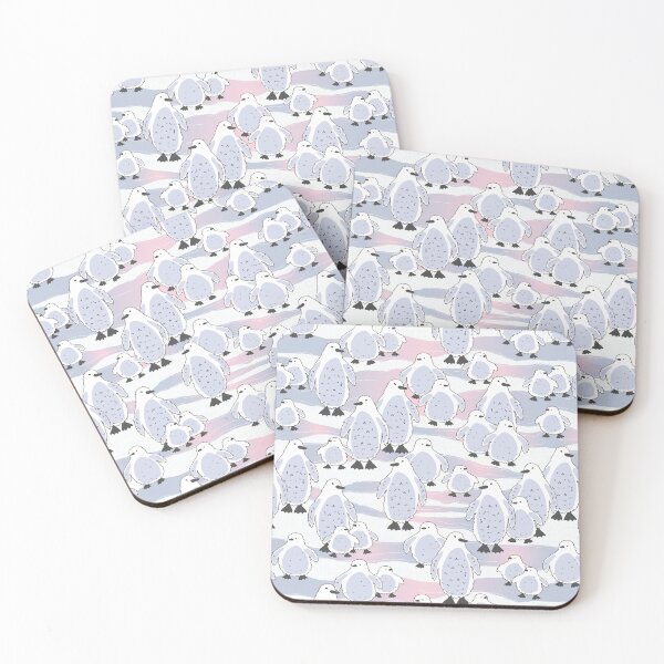 Item preview, Albino Penguins in a Winter Drift designed and sold by Alex  Blud.