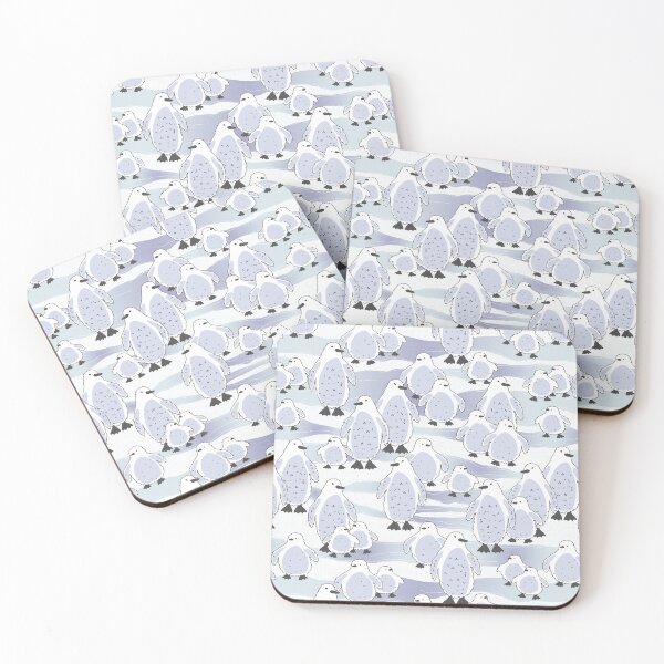 Item preview, Albino Penguins in a Winter Drift designed and sold by Alex  Blud.