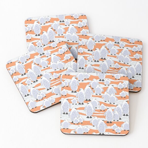 Item preview, Albino Penguins in a Winter Drift designed and sold by Alex  Blud.