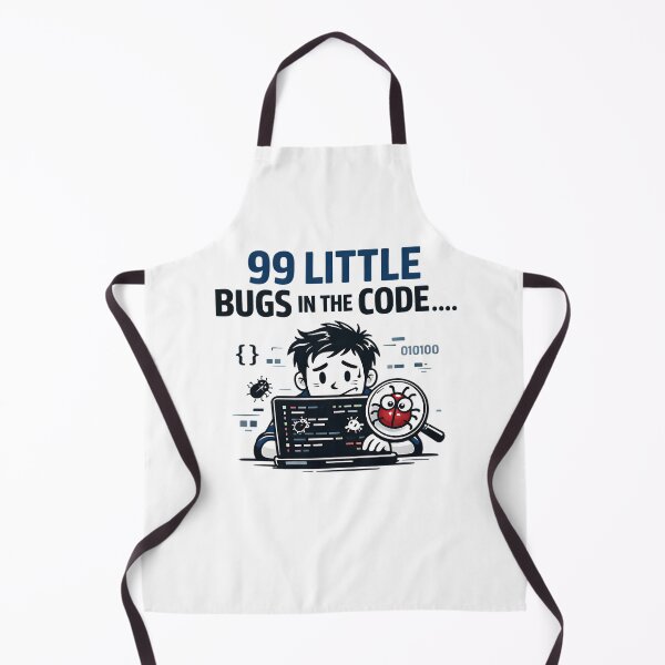 Item preview, 99 Little Bugs in the Code Funny Programmer designed and sold by CoolTShirtDesign.