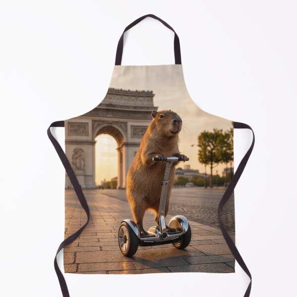 Item preview, Segway-Bound Nutria Visits the Arc du Triomphe designed and sold by Tridentulus.