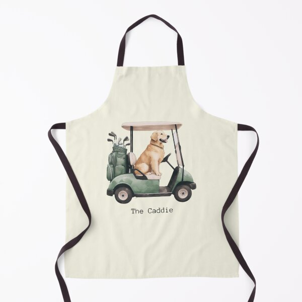 Item preview, The Caddie - Golden Retriever designed and sold by ZogDog Pro.