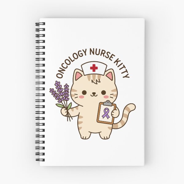 Item preview, Oncology Nurse Kitty – Cute Cancer Care Nurse Cat designed and sold by officinelala.
