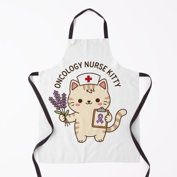 Item preview, Oncology Nurse Kitty – Cute Cancer Care Nurse Cat designed and sold by officinelala.