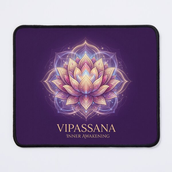 Item preview, Vipassana Inner Peace – Zen Buddhist Meditation & Mindfulness Spiritual Art designed and sold by ArtsyExplorer.