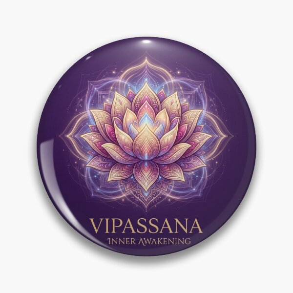 Item preview, Vipassana Inner Peace – Zen Buddhist Meditation & Mindfulness Spiritual Art designed and sold by ArtsyExplorer.