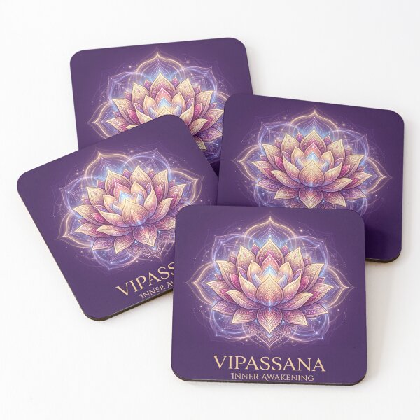 Item preview, Vipassana Inner Peace – Zen Buddhist Meditation & Mindfulness Spiritual Art designed and sold by ArtsyExplorer.
