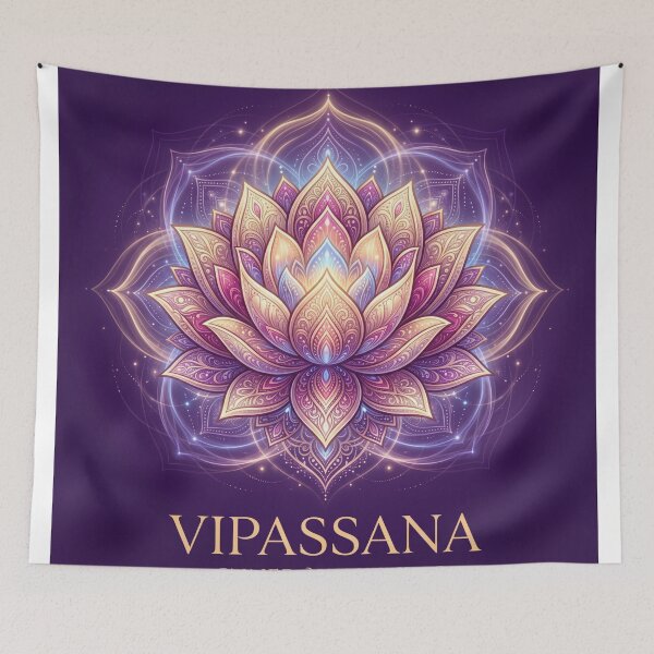Item preview, Vipassana Inner Peace – Zen Buddhist Meditation & Mindfulness Spiritual Art designed and sold by ArtsyExplorer.