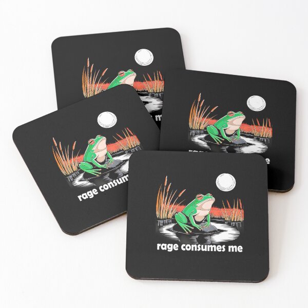 Item preview, Rage Consumes Me Frog  designed and sold by FerminVigo.