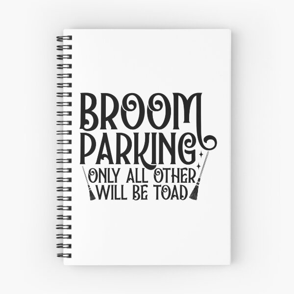 Item preview, Broom Parking Only Toad - Funny Spooky Festive Witch Halloween Gift designed and sold by FuzionRaptor.
