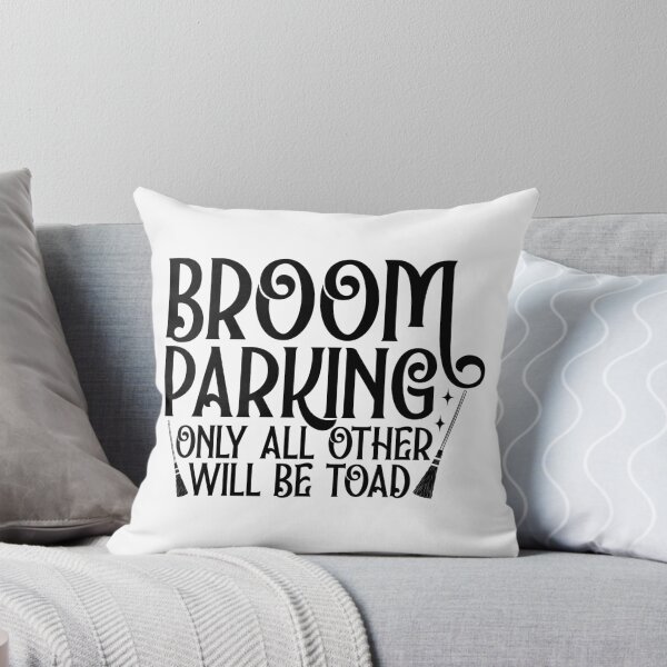 Item preview, Broom Parking Only Toad - Funny Spooky Festive Witch Halloween Gift designed and sold by FuzionRaptor.