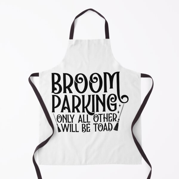 Item preview, Broom Parking Only Toad - Funny Spooky Festive Witch Halloween Gift designed and sold by FuzionRaptor.