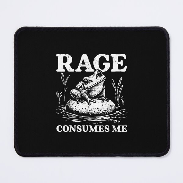 Item preview, Rage Consumes Me Frog designed and sold by FerminVigo.