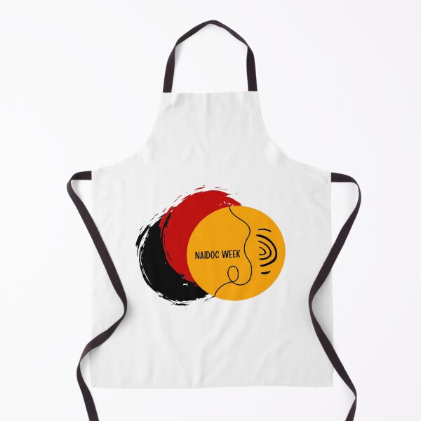 Item preview, NAIDOC Week Aboriginal Flag Minimal Abstract Design designed and sold by RokaCircles.