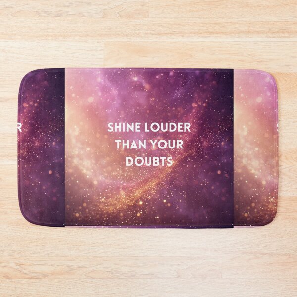 Item preview, Pink galaxy themed design- Inspirational quote for women designed and sold by RiseFemmedom.