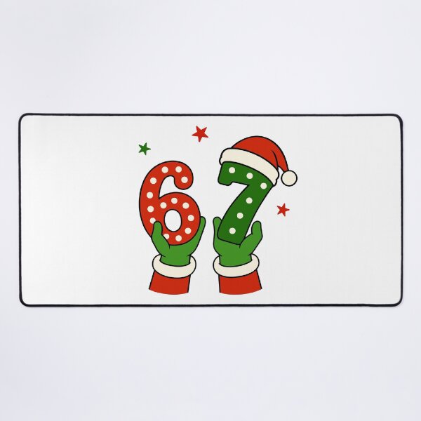 Item preview, 67 meme christmas red green designed and sold by fahhmemedropss.