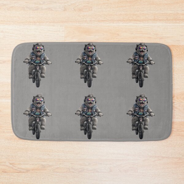 Item preview,  Rock Punk Cat on Bicycle designed and sold by MeggieMusica.