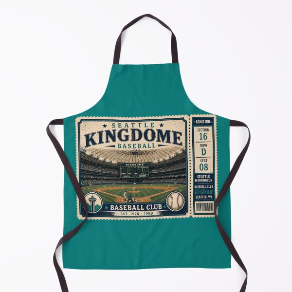 Item preview, Seattle Baseball Vintage Ticket Stub Kingdome Retro Dome Stadium Design designed and sold by GhostDawgs.