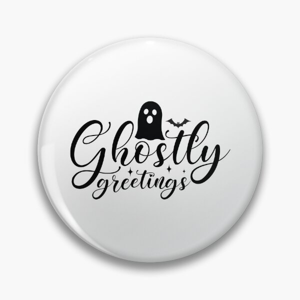 Item preview, Ghostly Greetings - Cute Spooky Festive Halloween Spirit Ghost Gift designed and sold by FuzionRaptor.