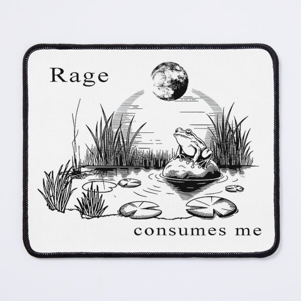 Item preview, Rage Consumes Me Frog designed and sold by FerminVigo.