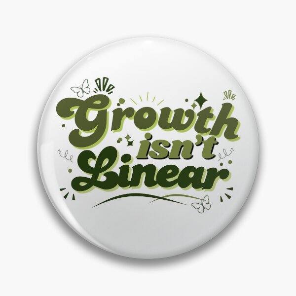 Item preview, Positive Green symbolic Growth isn't linear designed and sold by LAJdesigns.