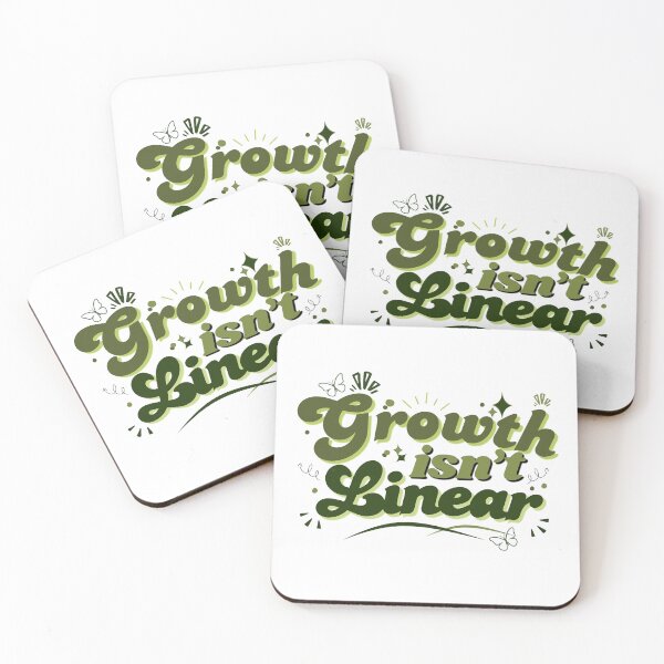 Item preview, Positive Green symbolic Growth isn't linear designed and sold by LAJdesigns.