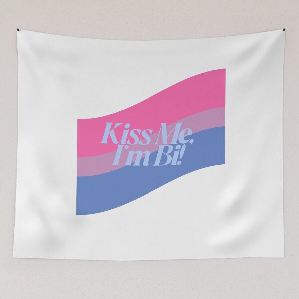 Item preview, Kiss Me I'm Bi! designed and sold by BritySpear.