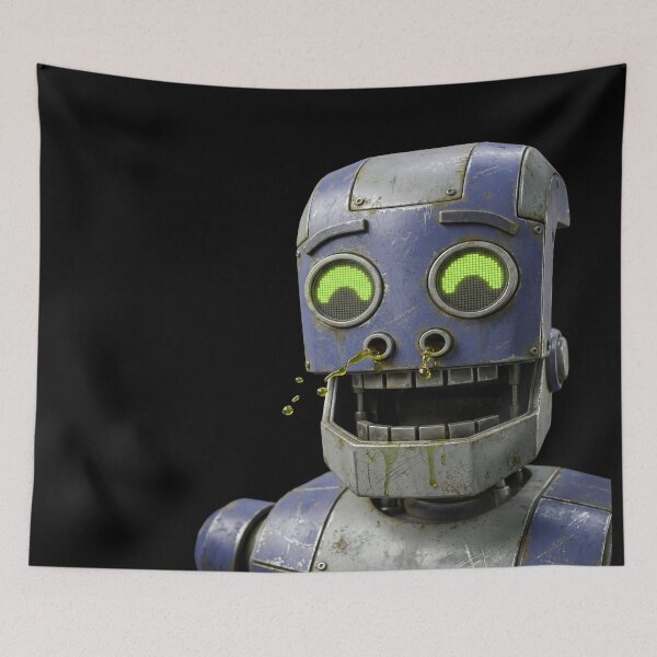 Item preview, SNEEZING ROBOT designed and sold by 500 TON.