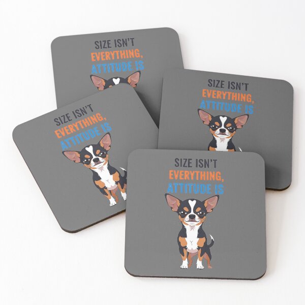 Item preview, Chihuahua Attitude Size Doesn't Matter designed and sold by UrbanPrts.