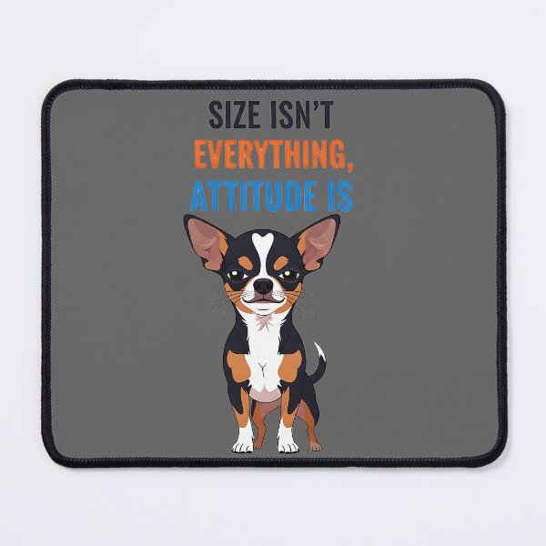 Item preview, Chihuahua Attitude Size Doesn't Matter designed and sold by UrbanPrts.