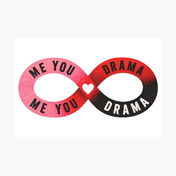 Item preview, Me You Drama designed and sold by RainToday.