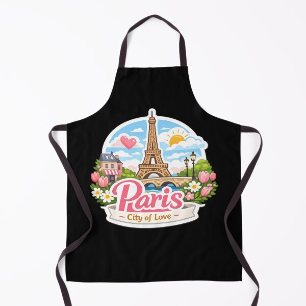 Item preview, Paris Bloom – Cute Floral Paris Sticker Design designed and sold by Newthingzy.
