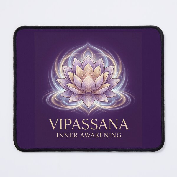 Item preview, Vipassana Inner Peace – Buddhist Meditation & Mindfulness Spiritual Art designed and sold by ArtsyExplorer.