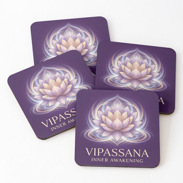 Item preview, Vipassana Inner Peace – Buddhist Meditation & Mindfulness Spiritual Art designed and sold by ArtsyExplorer.