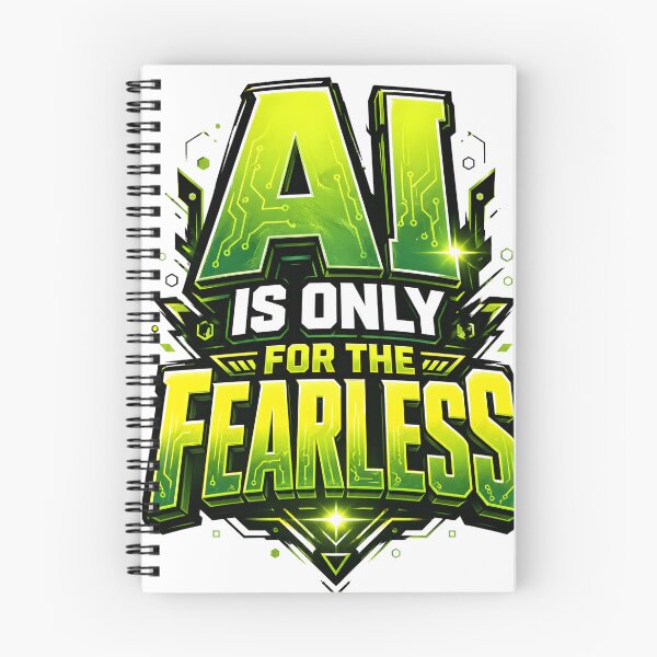 Item preview, AI Is Only For The Fearless Tech Glitch. designed and sold by Mr Lee.
