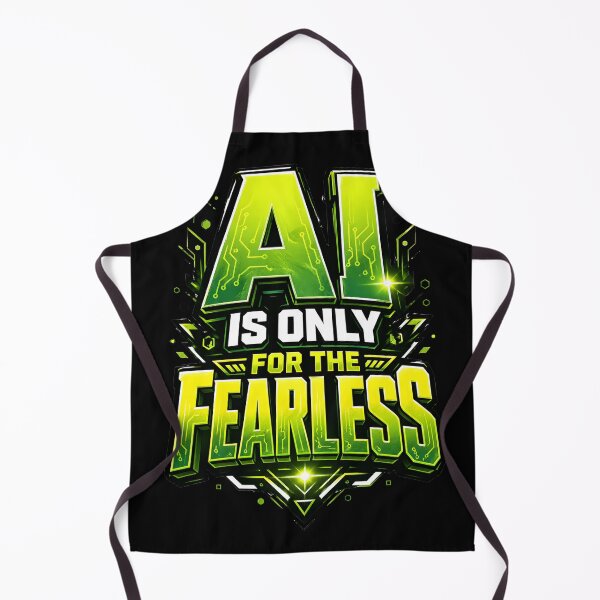 Item preview, AI Is Only For The Fearless Tech Glitch. designed and sold by Mr Lee.