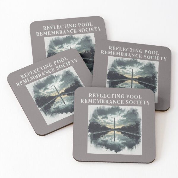 Item preview, Reflecting Pool Remembrance white designed and sold by LewpyG.