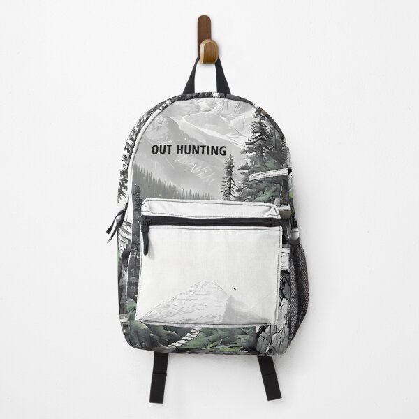 Item preview, Out Hunting - Modern Mountain Cabin Sketch designed and sold by Modern Nest Art.